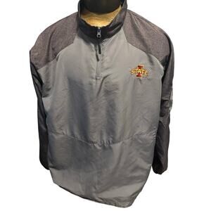 Holloway Mens XXL Iowa State Cyclones Half ZIP Windbreaker
